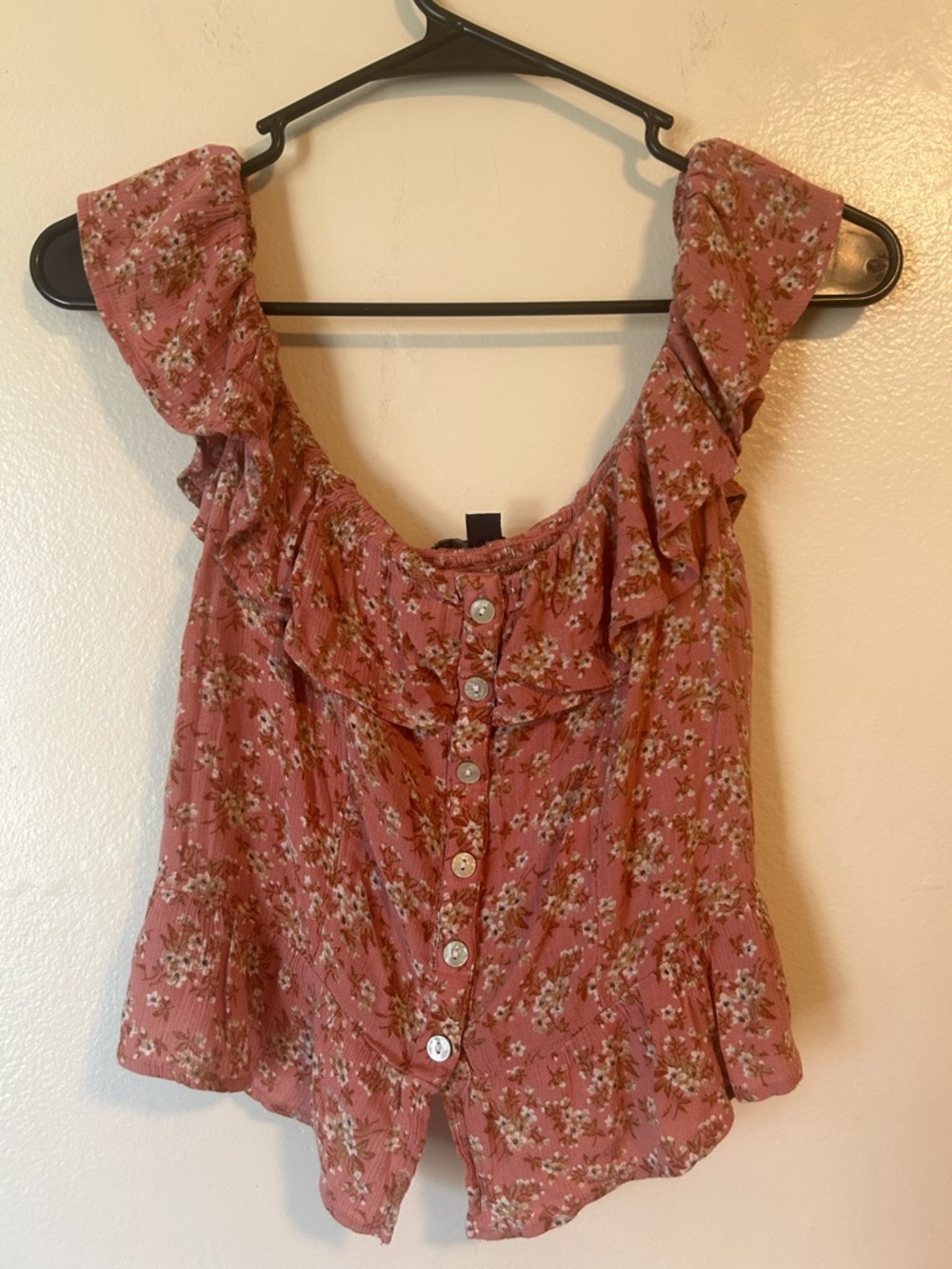 AEO M Tank Top Romantic Girly Coquette Lovely Dainty Chic Sweetheart Babydoll